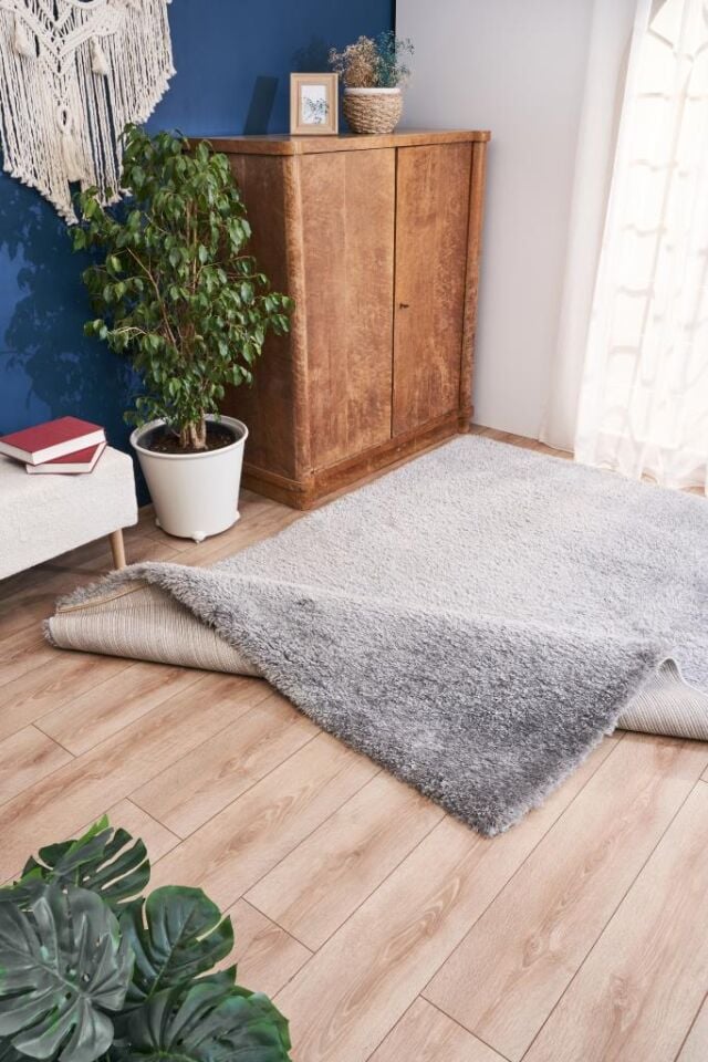 Apex Cosy 9902 Gri Makine Halısı