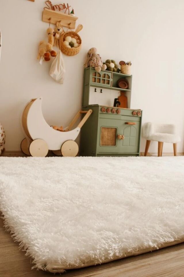 Apex Cosy 9906 Bej Makine Halısı