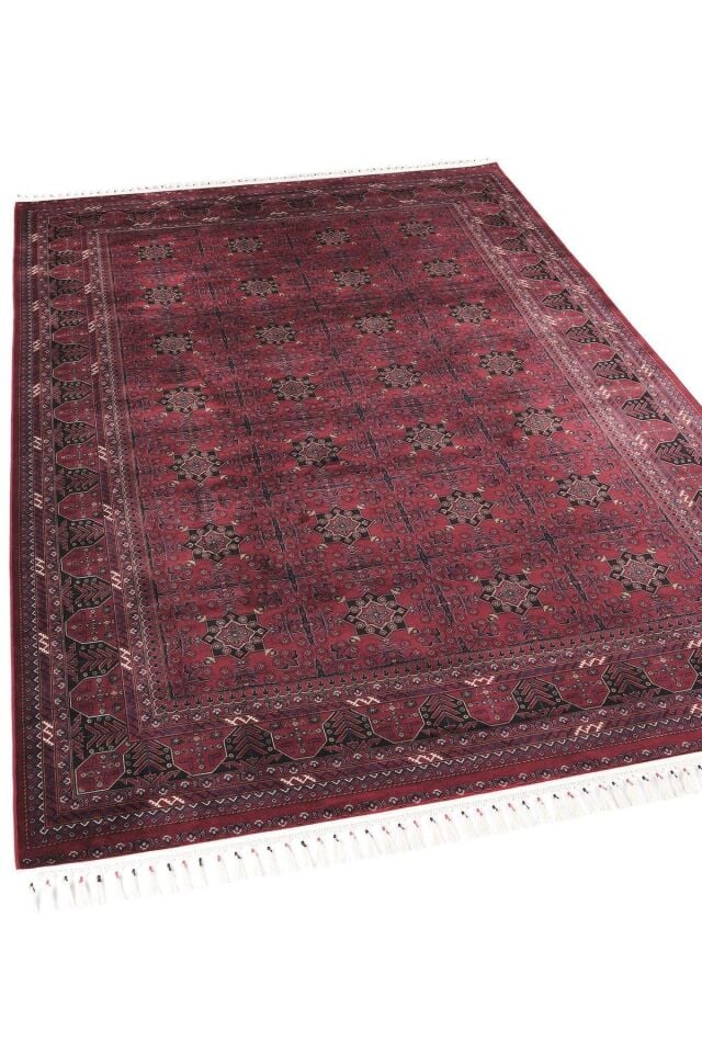 Burj 8731BU Bordo - Makine Halısı