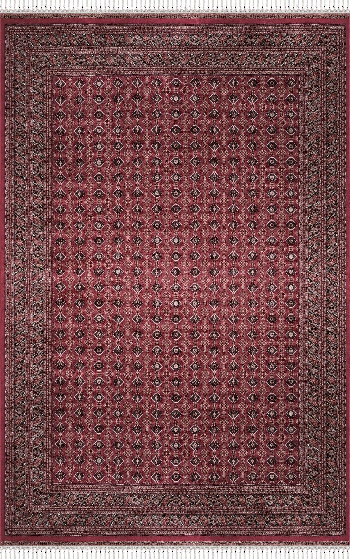 Burj 8751BU Bordo - Makine Halısı