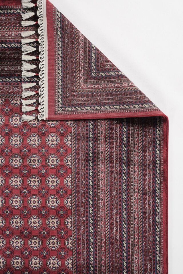 Burj 8761BU Bordo - Makine Halısı